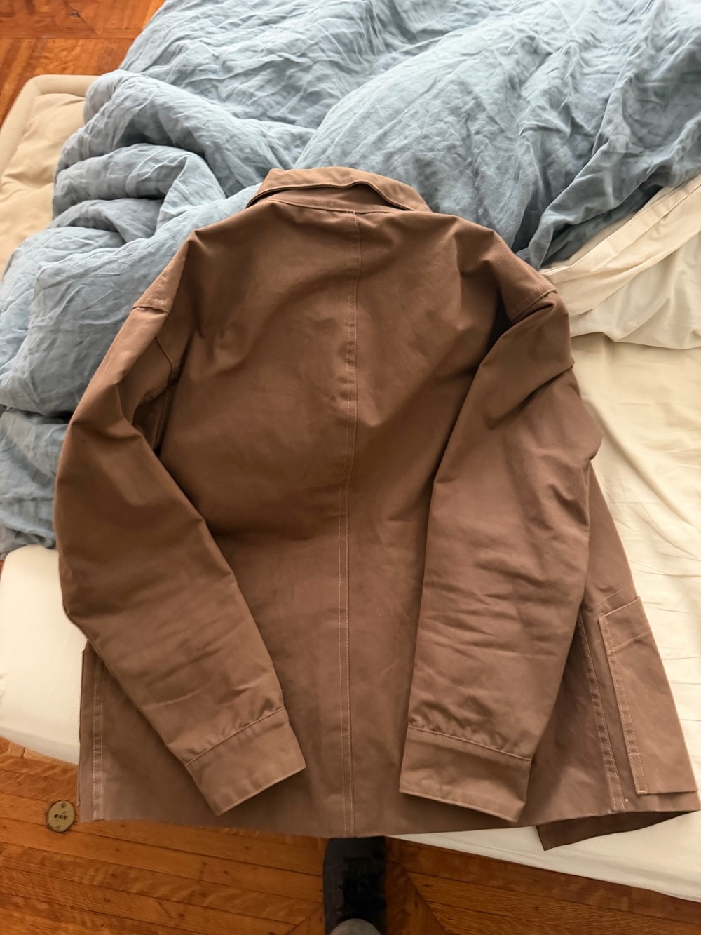 Rogue Territory Brown Infantry Jacket // Lined Brown Canvas - Picture 7 of 9
